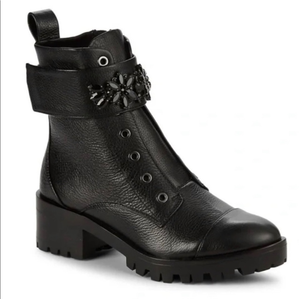 - KARL LAGERFELF  PIPPA Lace Up Boot Size :